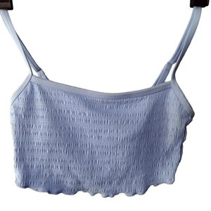 Xhilaration Medium Light Blue Bikini Top.